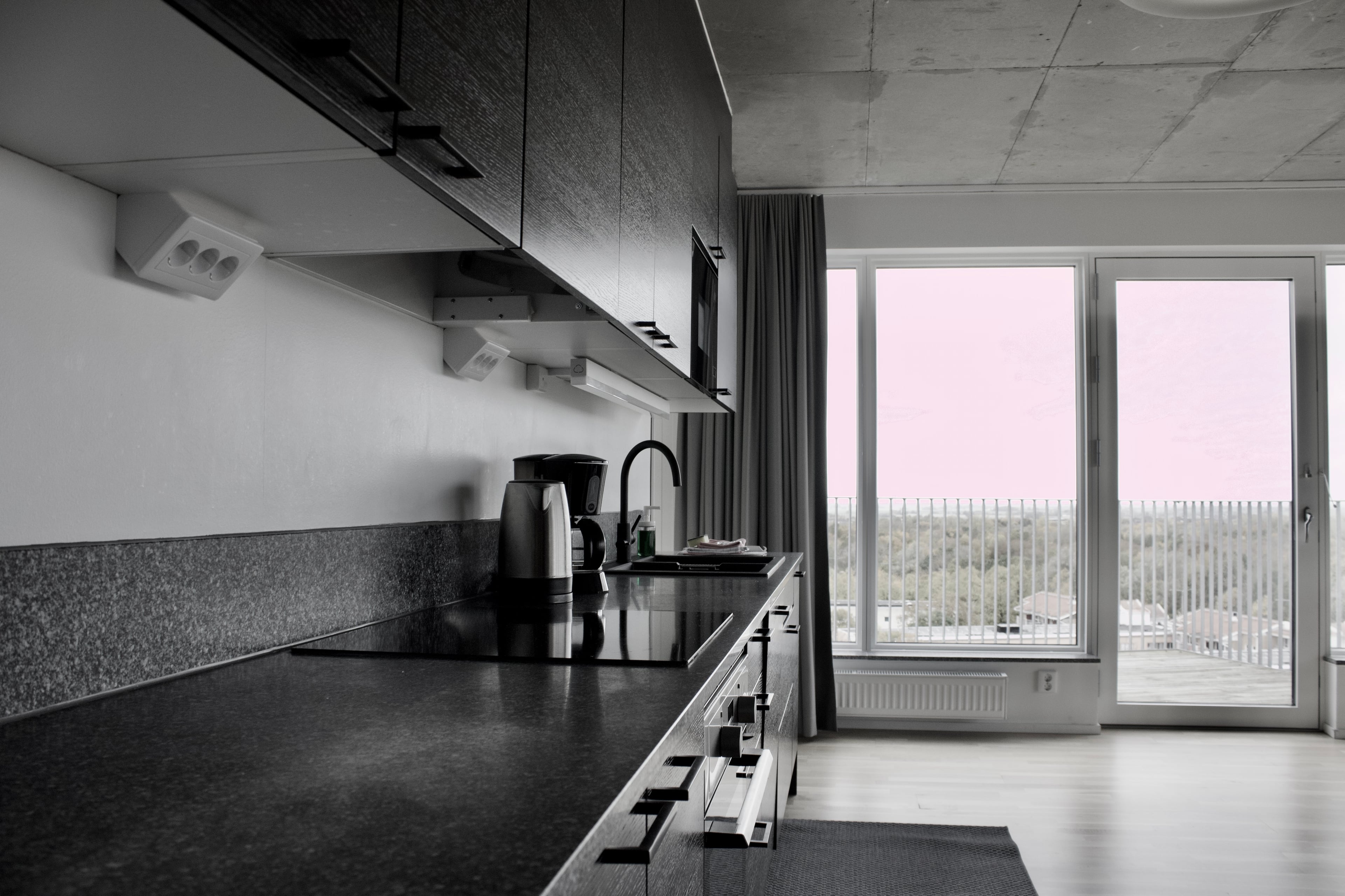 Studio apartment view 12