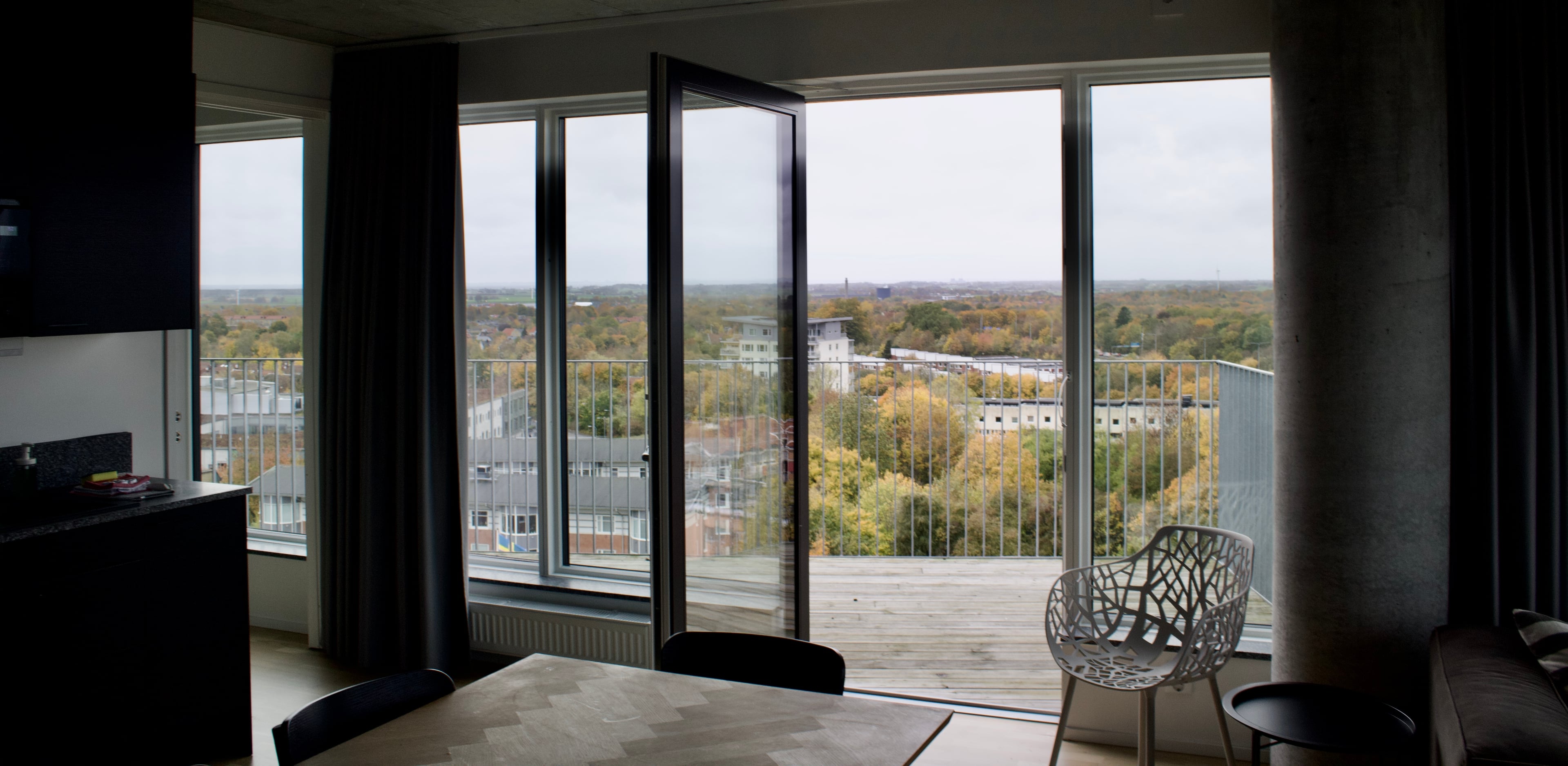 Studio apartment view 13