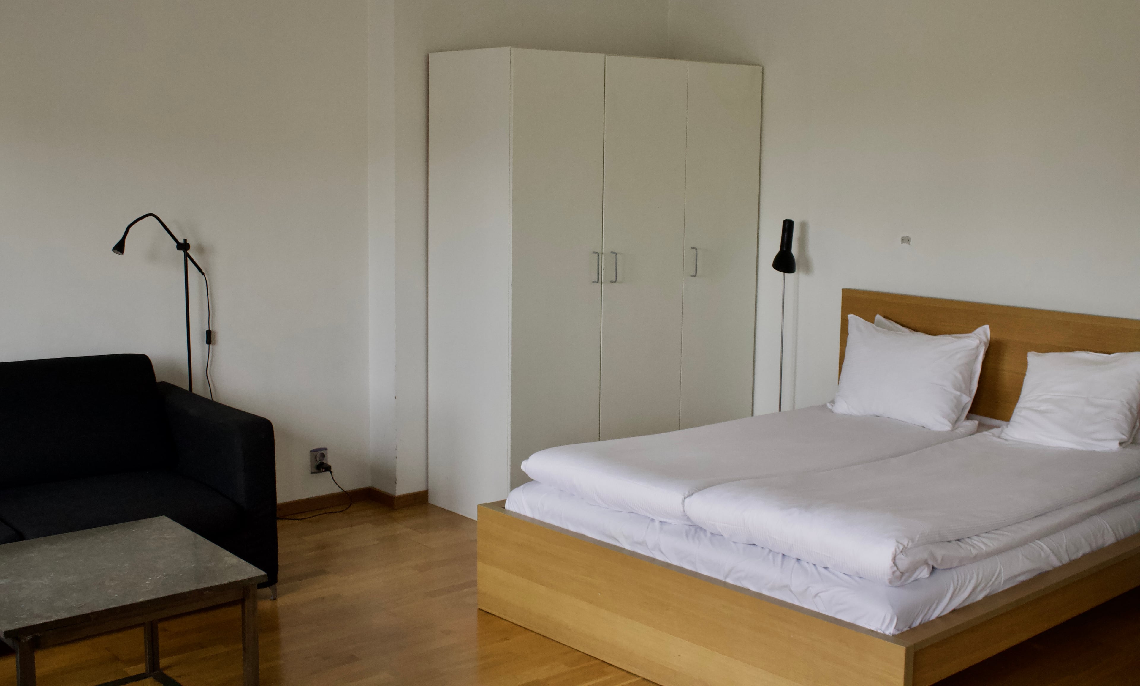 Hotel studio kitchenette Lund Sweden